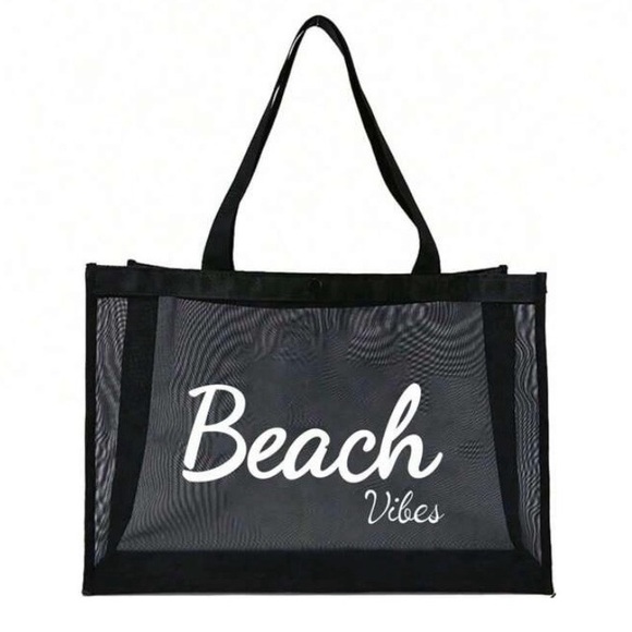 Beach Vibes XL Tote Bag